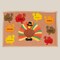 4E's Novelty 24 Pack Foam Turkey Cut Outs Shapes 8 Inch – Thanksgiving Crafts for Kids, Preschool, Toddlers, DIY Turkey Craft Kit, Fall Classroom Bulletin Board Decorations, Bulk Arts and Crafts